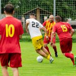 Fotbal: Snový začátek Chvalšin se po půlhodině rozplynul. Černý Dub otočil v pěti minutách