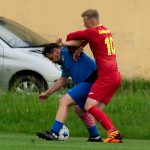 Fotbal: Dolní Dvořiště ovládlo zápas v Kamenném Újezdu hattrickem kapitána a drží krok v boji o titul