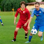 Fotbal: Dolní Dvořiště ovládlo zápas v Kamenném Újezdu hattrickem kapitána a drží krok v boji o titul