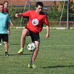 Strakoničtí hokejisté na závěr suché přípravy nazuli kopačky