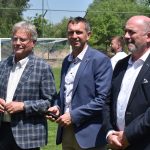 V Bavorově otevřeli nové zázemí pro sportovce. Oslavy podtrhly výhry domácích týmů