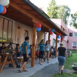 Na závěr Noci sokoloven v Milevsku se stoletá oslavenkyně rozzářila