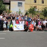 Na břehu Jordánu se sportovalo napříč generacemi. Poprvé i přes vodu po laně