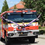 Mladá Vožice žila oslavami. Čtyři výročí a nový hasičský vůz