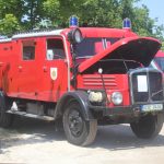 Hasiči v Albrechticích nad Vltavou slavili 135 let. S významnými hosty, technikou i ohňostrojem