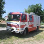 Hasiči v Albrechticích nad Vltavou slavili 135 let. S významnými hosty, technikou i ohňostrojem