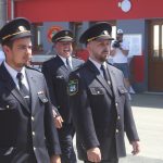 Hasiči v Albrechticích nad Vltavou slavili 135 let. S významnými hosty, technikou i ohňostrojem