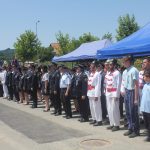 Hasiči v Albrechticích nad Vltavou slavili 135 let. S významnými hosty, technikou i ohňostrojem