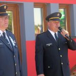 Hasiči v Albrechticích nad Vltavou slavili 135 let. S významnými hosty, technikou i ohňostrojem