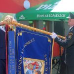 Hasiči v Albrechticích nad Vltavou slavili 135 let. S významnými hosty, technikou i ohňostrojem
