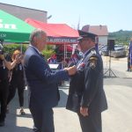 Hasiči v Albrechticích nad Vltavou slavili 135 let. S významnými hosty, technikou i ohňostrojem