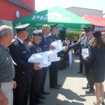 Hasiči v Albrechticích nad Vltavou slavili 135 let. S významnými hosty, technikou i ohňostrojem