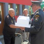 Hasiči v Albrechticích nad Vltavou slavili 135 let. S významnými hosty, technikou i ohňostrojem