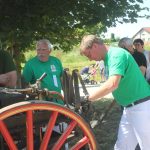 Hasiči v Albrechticích nad Vltavou slavili 135 let. S významnými hosty, technikou i ohňostrojem