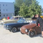Unikát! Po Kamenném mostě v Písku projely veterány