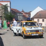 Unikát! Po Kamenném mostě v Písku projely veterány