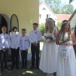 Hasiči v Nových Dvorech oslavili výročí. Místní kaplička dostala nový zvon