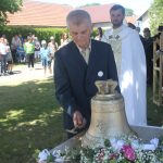 Hasiči v Nových Dvorech oslavili výročí. Místní kaplička dostala nový zvon