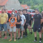 V Miroticích u Lajťáku se běhaly požární útoky v noci