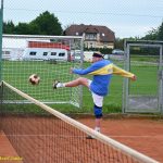 Fotbalista Jiří Šahajda oslavil sedmdesátiny aktivně s přáteli