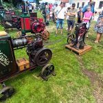 Lokomobila byla ozdobou Výstavy stabilních motorů a staré zemědělské techniky v Ločenicích