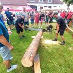Lokomobila byla ozdobou Výstavy stabilních motorů a staré zemědělské techniky v Ločenicích