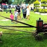 Lokomobila byla ozdobou Výstavy stabilních motorů a staré zemědělské techniky v Ločenicích