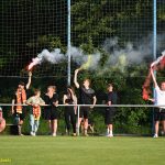 VIDEA: Mistři! Fotbalisté Meteoru Tábor oslavili postup do krajského přeboru pořádnou náloží