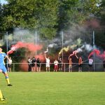 VIDEA: Mistři! Fotbalisté Meteoru Tábor oslavili postup do krajského přeboru pořádnou náloží