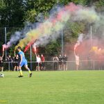 VIDEA: Mistři! Fotbalisté Meteoru Tábor oslavili postup do krajského přeboru pořádnou náloží