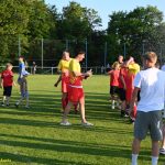 VIDEA: Mistři! Fotbalisté Meteoru Tábor oslavili postup do krajského přeboru pořádnou náloží