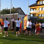 VIDEA: Mistři! Fotbalisté Meteoru Tábor oslavili postup do krajského přeboru pořádnou náloží