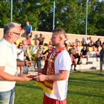 VIDEA: Mistři! Fotbalisté Meteoru Tábor oslavili postup do krajského přeboru pořádnou náloží