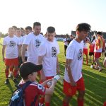 VIDEA: Mistři! Fotbalisté Meteoru Tábor oslavili postup do krajského přeboru pořádnou náloží