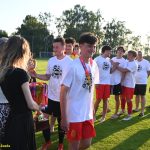 VIDEA: Mistři! Fotbalisté Meteoru Tábor oslavili postup do krajského přeboru pořádnou náloží
