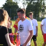 VIDEA: Mistři! Fotbalisté Meteoru Tábor oslavili postup do krajského přeboru pořádnou náloží