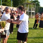 VIDEA: Mistři! Fotbalisté Meteoru Tábor oslavili postup do krajského přeboru pořádnou náloží