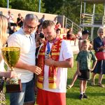 VIDEA: Mistři! Fotbalisté Meteoru Tábor oslavili postup do krajského přeboru pořádnou náloží