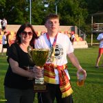 VIDEA: Mistři! Fotbalisté Meteoru Tábor oslavili postup do krajského přeboru pořádnou náloží