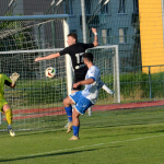 Fotbalisté Milevska završili postupovou sezonu poklidnou výhrou a šlo se slavit do kašny