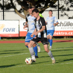 Fotbalisté Milevska završili postupovou sezonu poklidnou výhrou a šlo se slavit do kašny