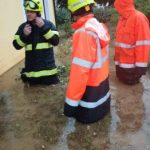 Hasiči vyjížděli v souvislosti s bouřkami k desítkám zásahů, ve Slavonicích zatopila voda dům
