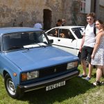 VIDEO: Více než stovka veteránů v milevském klášteře přijela podpořit vernisáž automobilových plakátů