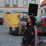 Malíři v ulicích Tábora pomohli podpořit duševní zdraví. O dražbu jejich obrazů byl zájem