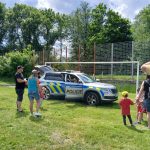 Policisté se zapojili do několika oslav dne dětí na Strakonicku. Představili svou práci i čtyřnohé kolegy