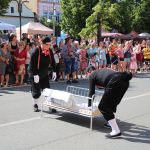 Návštěvníky Veselských slavností lákala podívaná na jízdu na čemkoliv i soutěž gulášů