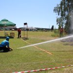 Na Táborské hasičské lize nebyla o dramata nouze. Hasiče z Řepče protáhla hadice po louce. Přesto zasáhl terč