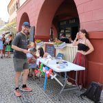 Cílem sousedské slavnosti na táborské pěší zóně bylo, aby se lidé potkali