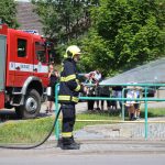 V Mezné slavili stoleté výročí sboru dobrovolných hasičů. Členové se dočkali ocenění, děti spousty zábavy