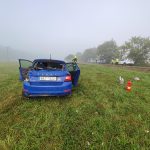 Štěstí v neštěstí. Mladý řidič se dostal ze zdemolovaného auta bez zranění